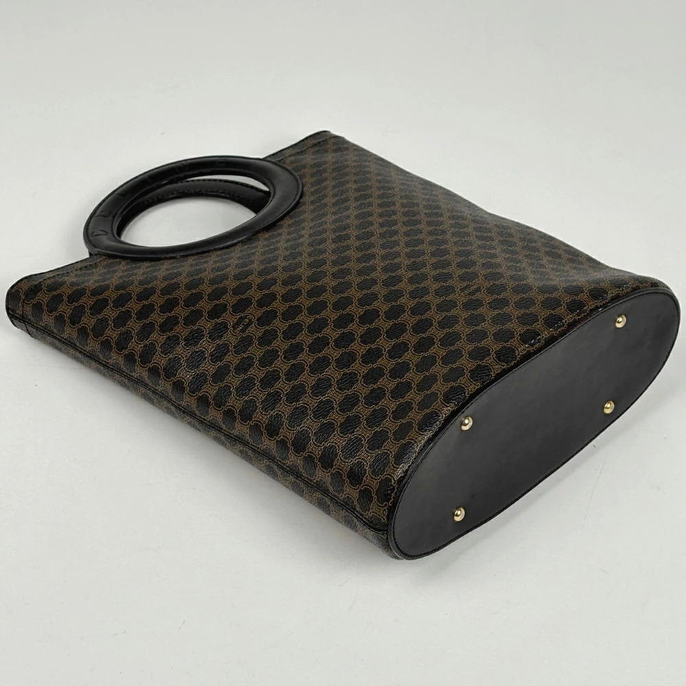 Celine Macadam handbag logo canvas black brown - Picture 2 of 7